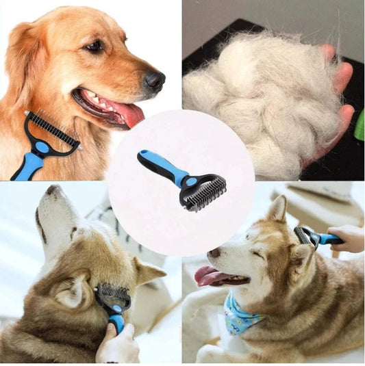 Dematting Comb & Grooming Tool for Cats & Dogs_0