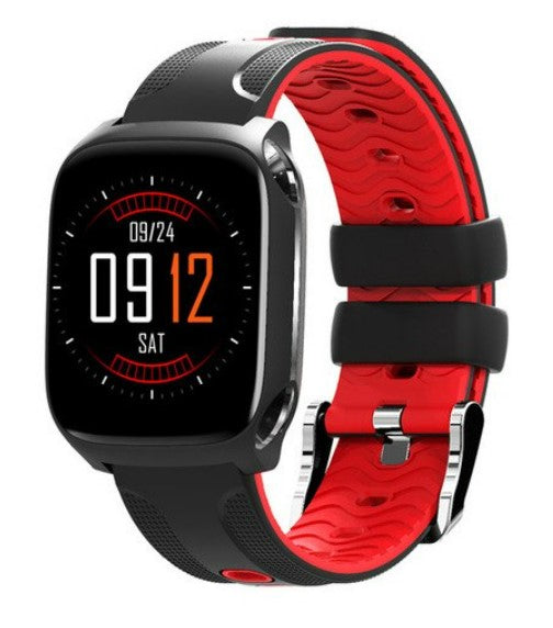 TF9 Smart Watch Fitness Tracker Multi Sports Band - Red_0