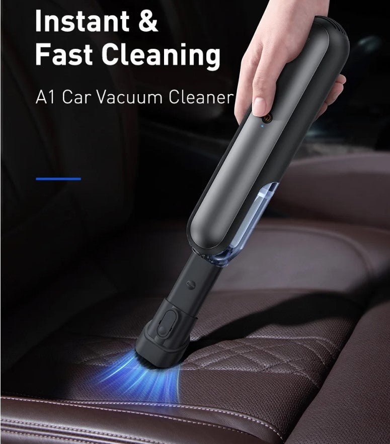 Baseus A1 Car Vacuum Cleaner 4000Pa Wireless Vacuum For Car Home Cleaning - Black_2